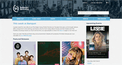 Desktop Screenshot of banquetrecords.com