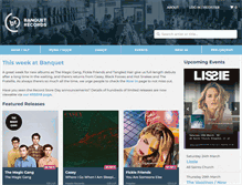 Tablet Screenshot of banquetrecords.com